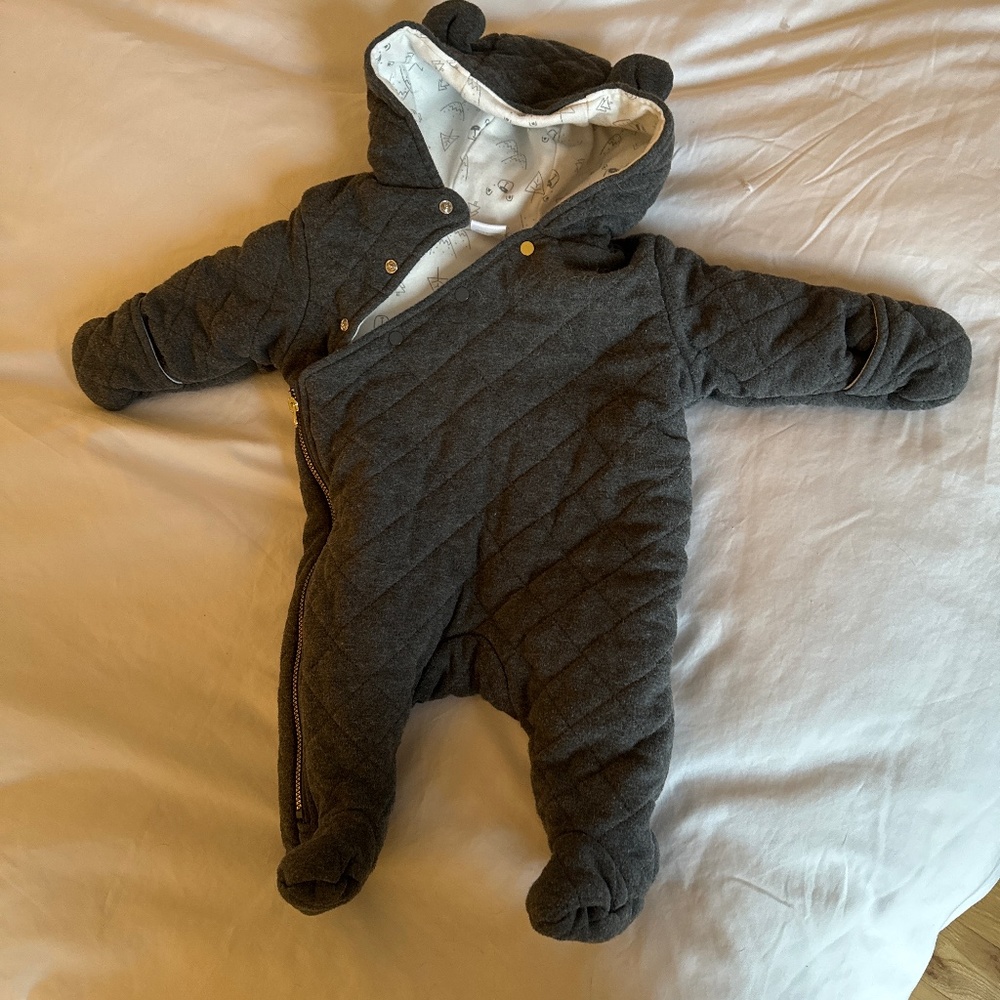 Rococo Bunting Suit (0-3m)
